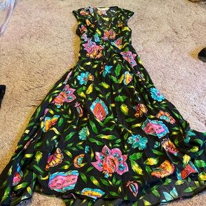 Vintage Diane Von Furstenberg Silk Dress